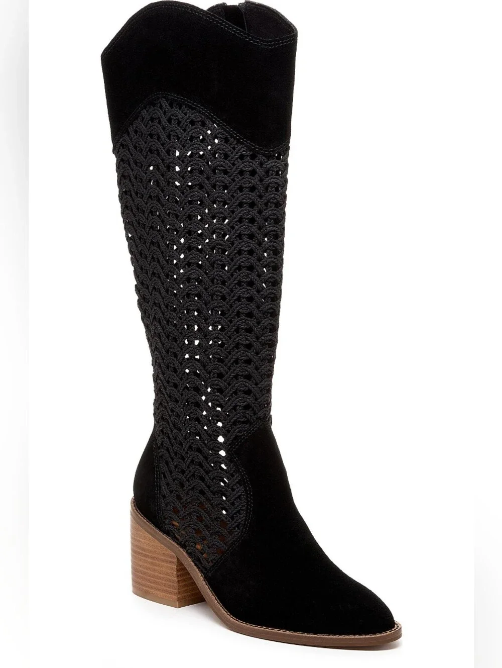 Kelsi Dagger Brooklyn Echo Knee High Boot Black Size 10